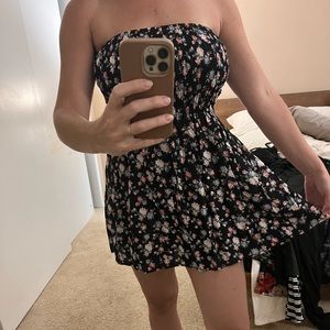 Floral print dress